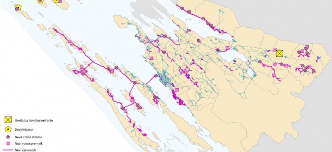 EU Projekt vodoopskrba Zadar