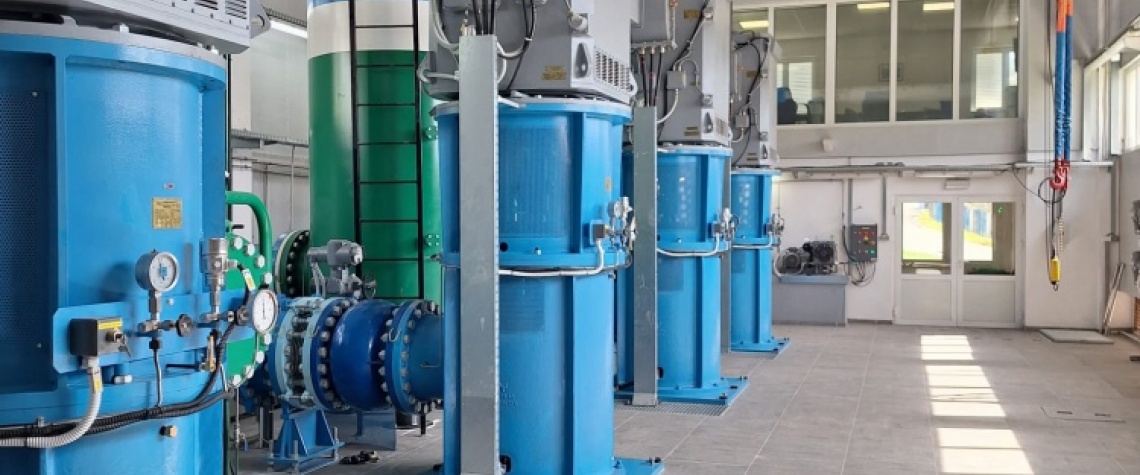 Priznanja dobivena za vertikalne poluaksijalne pumpe ugrađene na CS Dolac