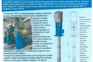 Priznanja dobivena za vertikalne poluaksijalne pumpe ugrađene na CS Dolac